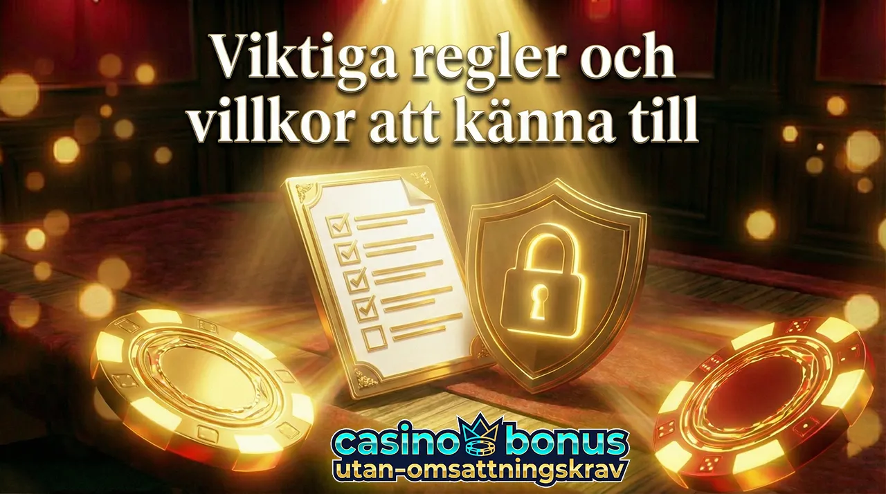 Läs noggrant igenom de grundläggande reglerna och restriktionerna.