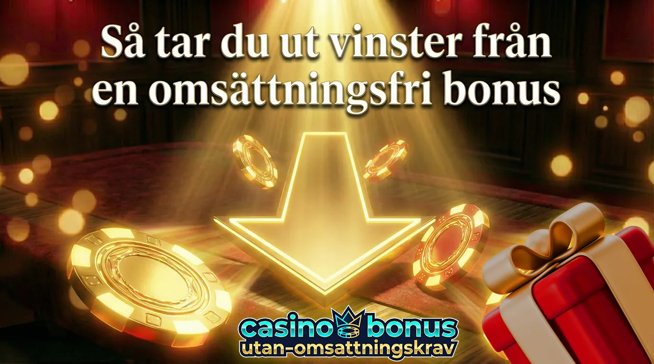 Steg-för-steg-guide för att ta ut vinster från en bonus